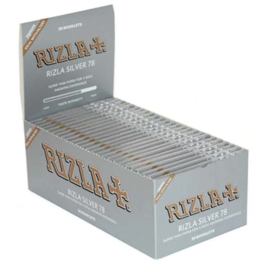 Rizla | Super Thin Silver1-1/4 Box Of 50_0