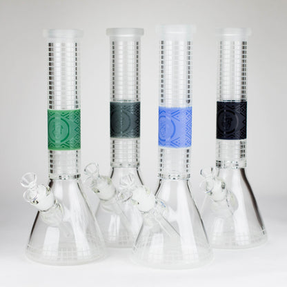 14" Beaker Base Glass Bong  [C1035-CC268]_0