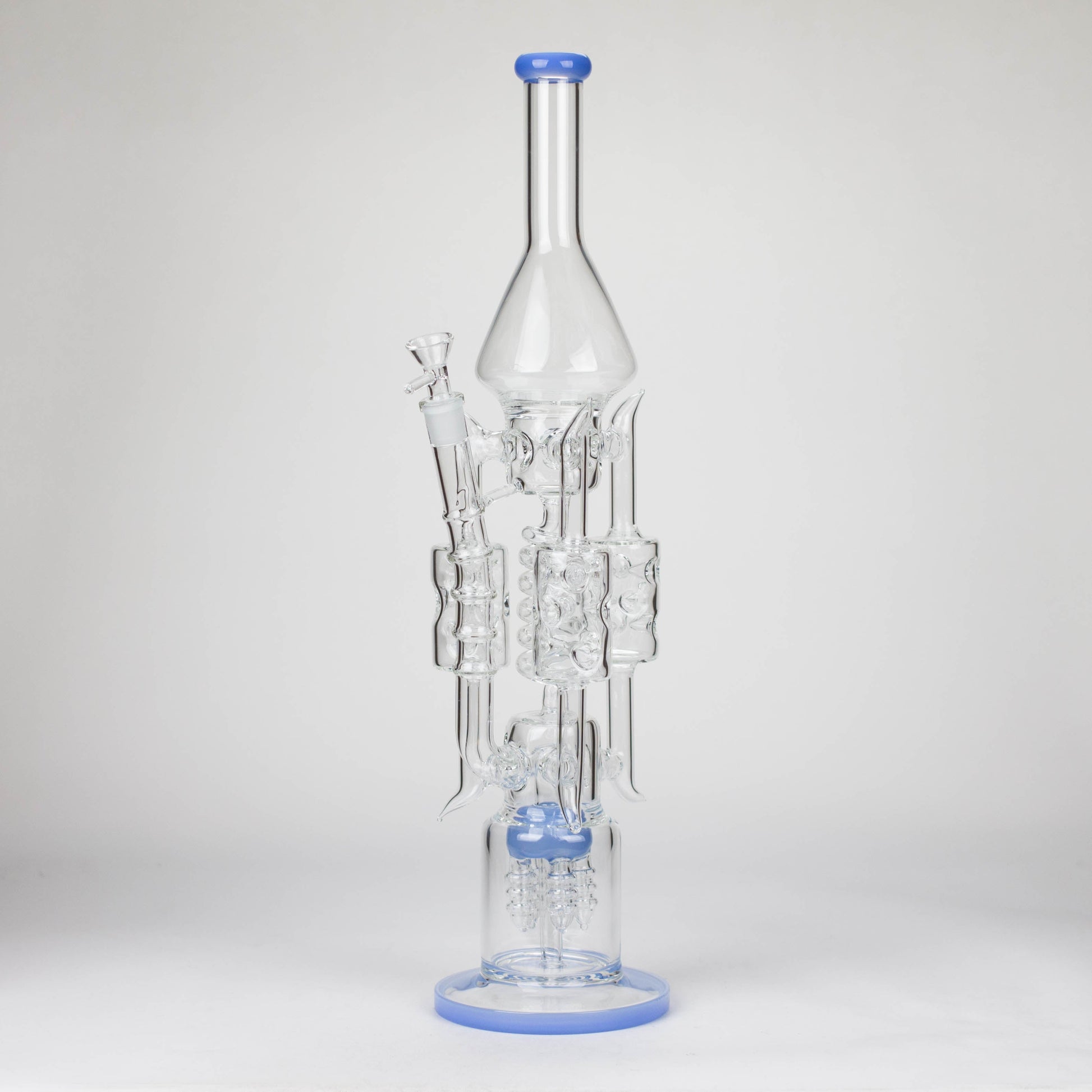 20" Coil Glass water recycler bong [C1577]_8