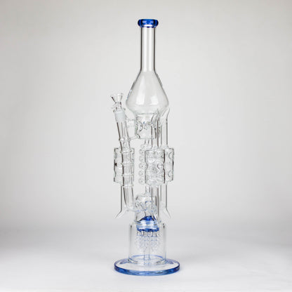 20" Coil Glass water recycler bong [C1577]_9