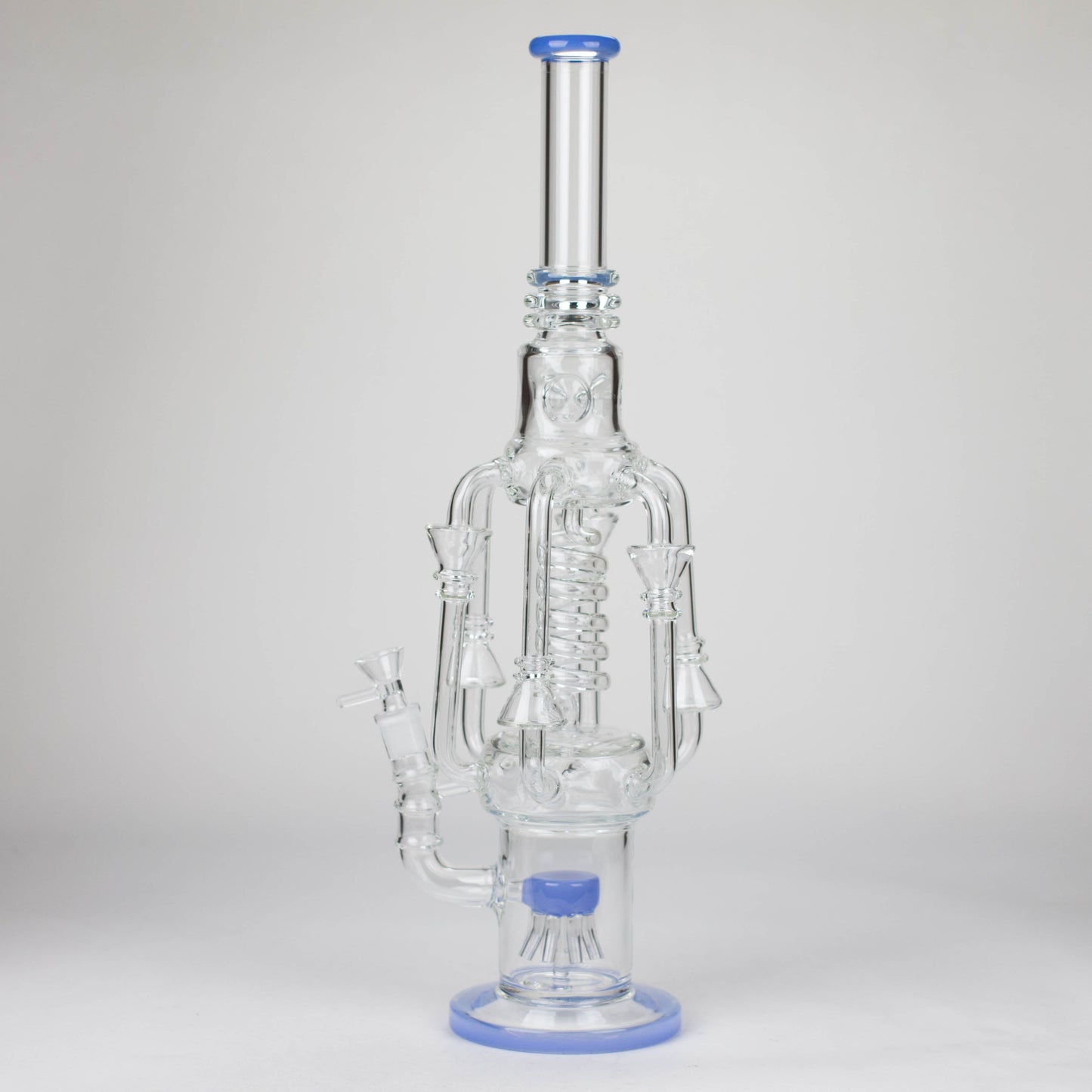 19" Coil Glass water recycler bong [C1576]_9