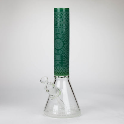 14" Beaker Base Glass Bong  [C1037-CC268]_2