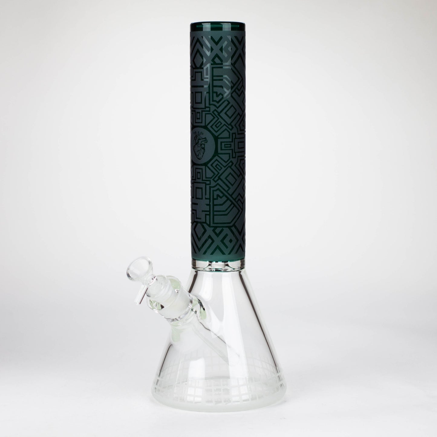 14" Beaker Base Glass Bong  [C1037-CC268]_3