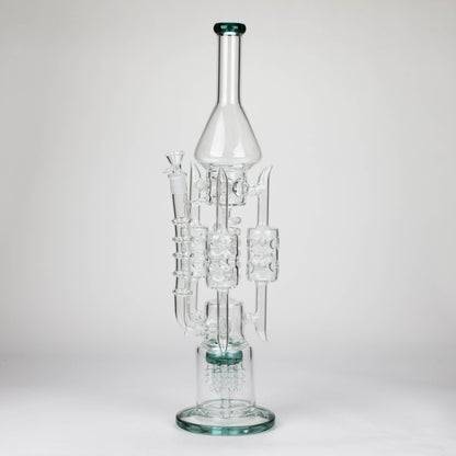 20" Coil Glass water recycler bong [C1577]_6