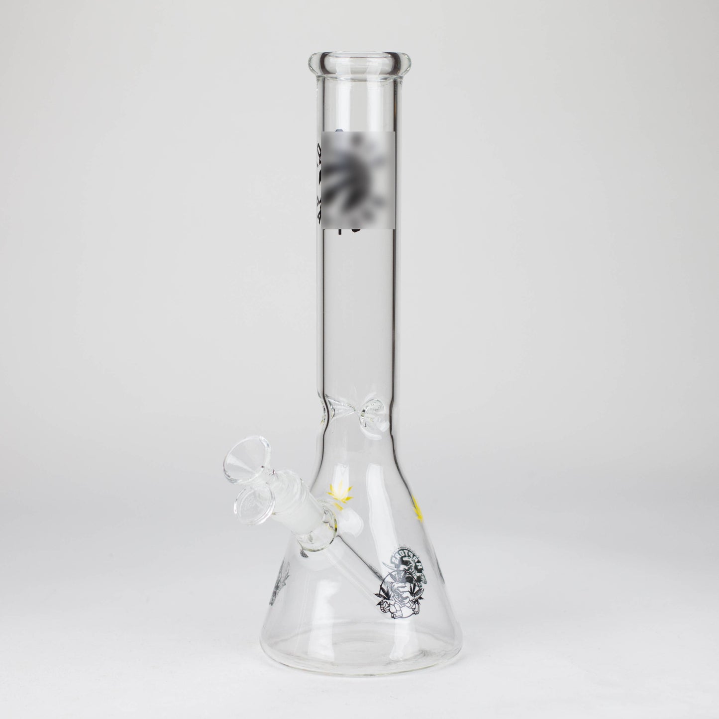 12" TR beaker glass bong_8