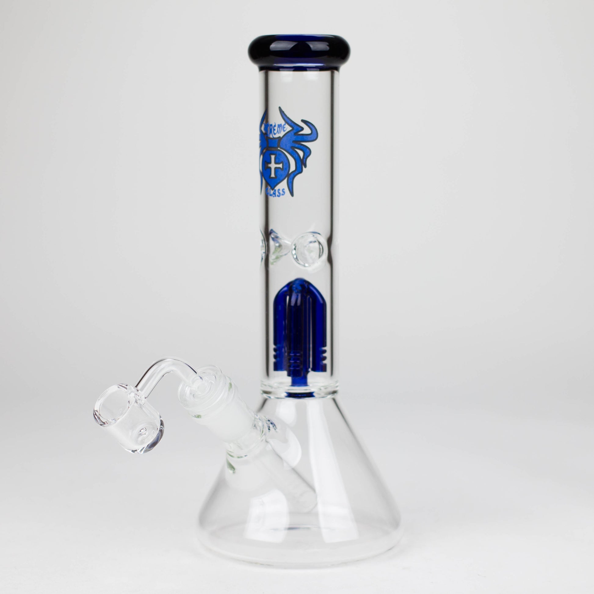 Xtreme | 10" Glass Bong with Percolator &amp; Banger [AK04]_8