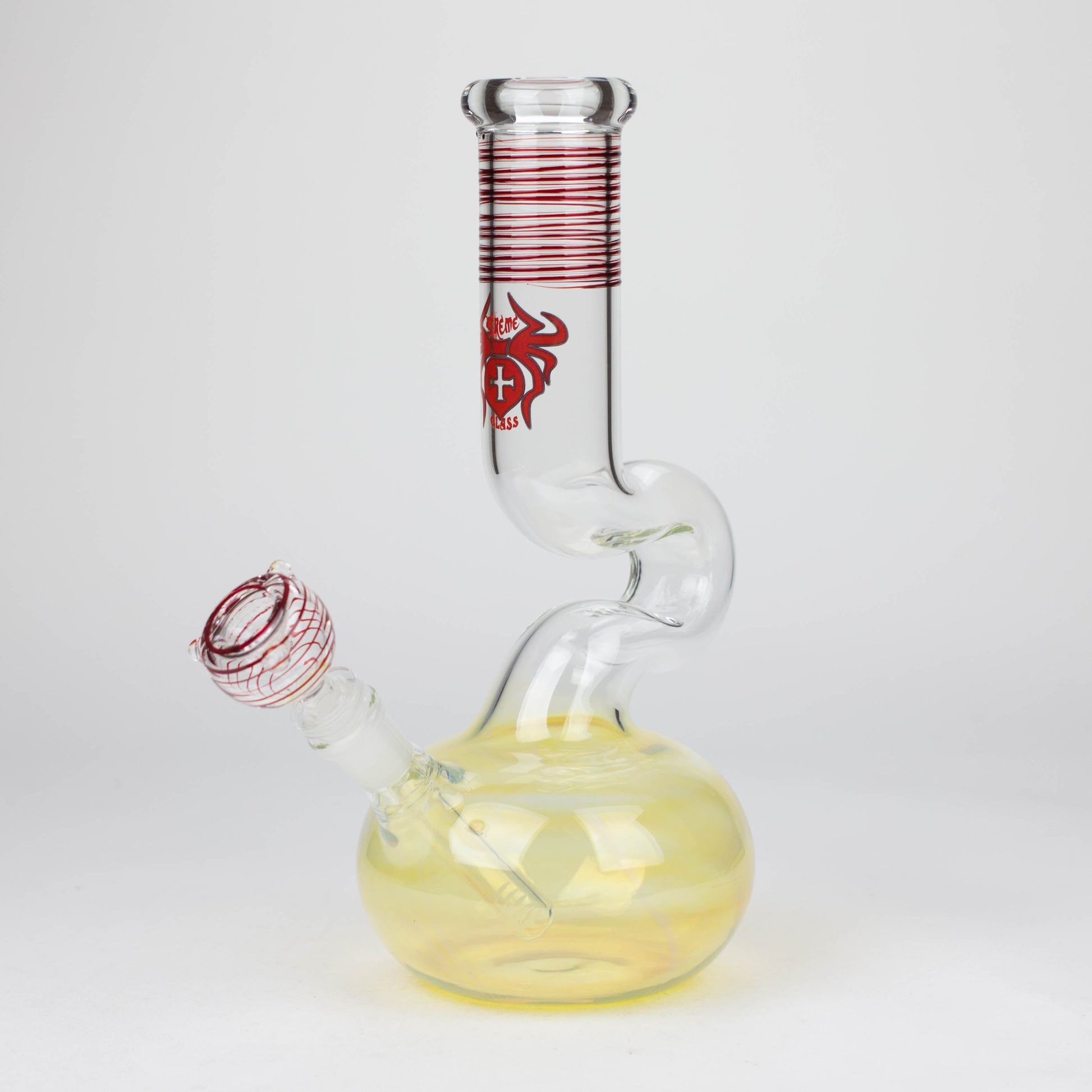 Xtreme | 11.5″ Glass Bong with Bowl – Pink [AK845]_0