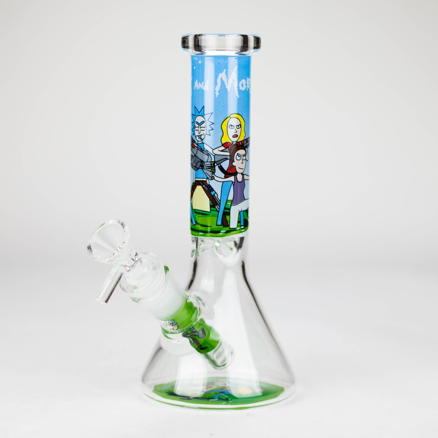 10" 4mm R&M Design Beaker Bong [PIP876]_9