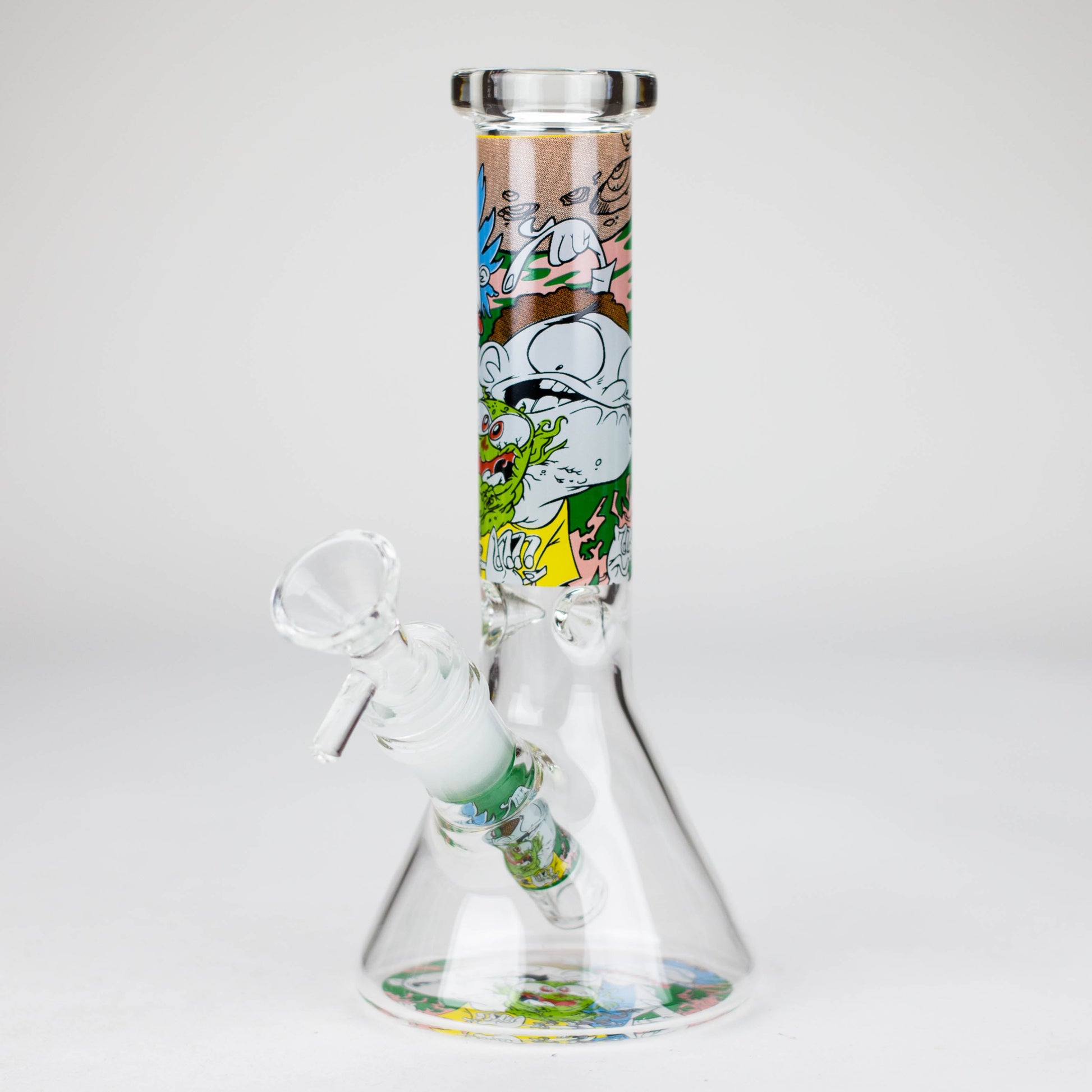 10" 4mm R&M Design Beaker Bong [PIP876]_10