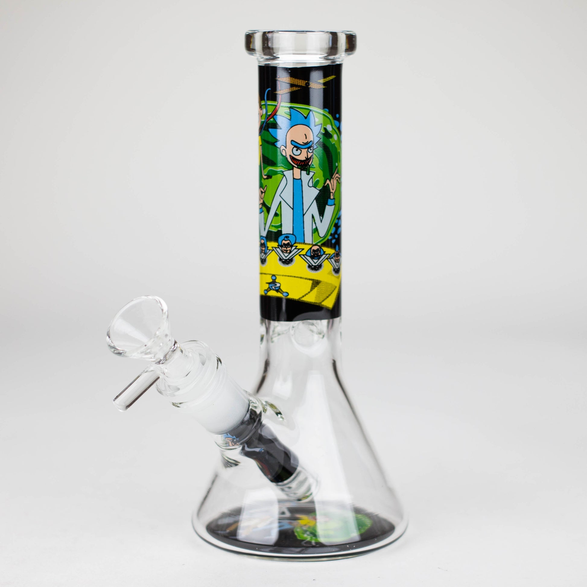 10" 4mm R&M Design Beaker Bong [PIP876]_11