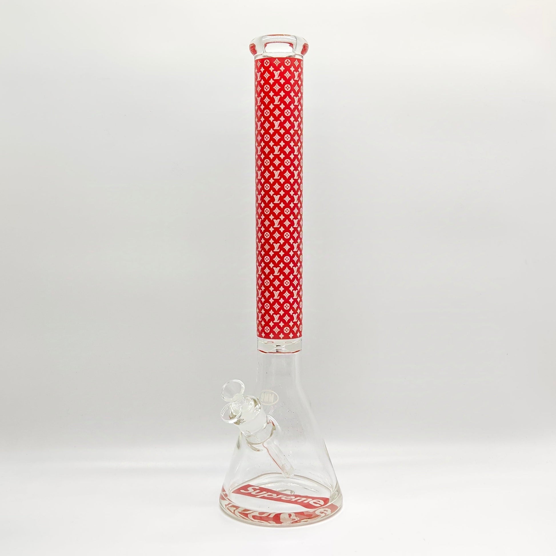 20" Stylish Designed 9mm Glow in the dark Glass Bong [LV205009]_7