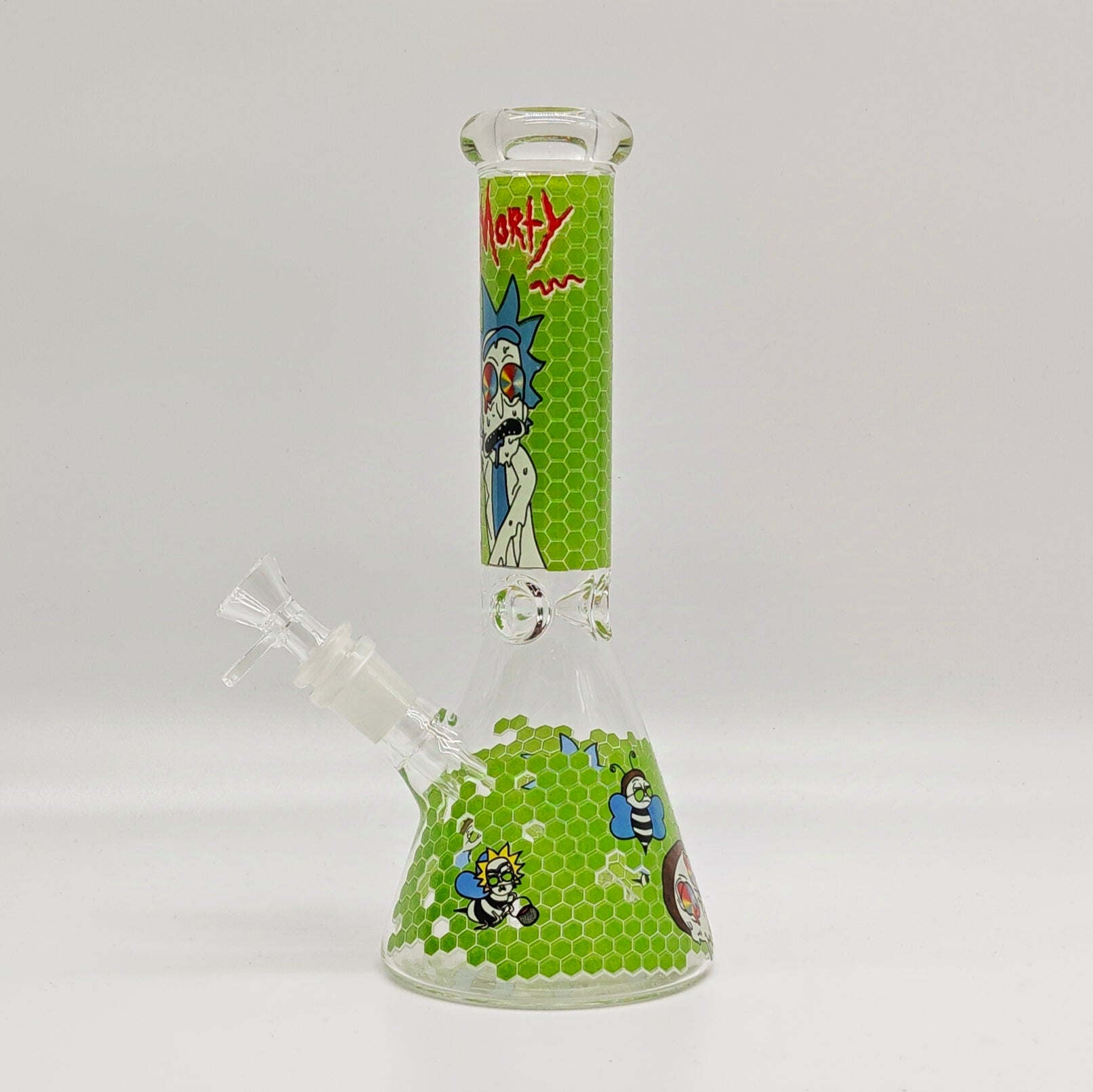 10" 5mm Assorted Design Beaker Bong [103805P]_2