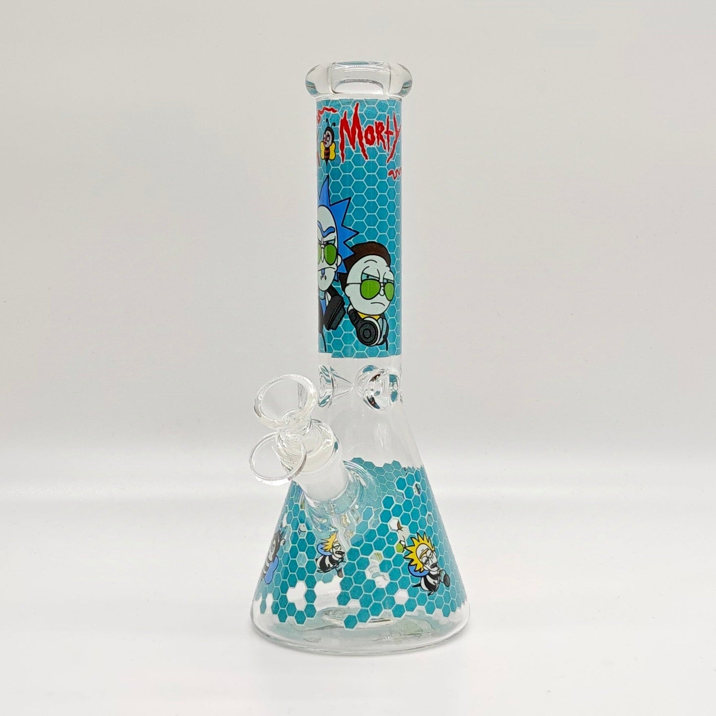 10" 5mm Assorted Design Beaker Bong [103805P]_8