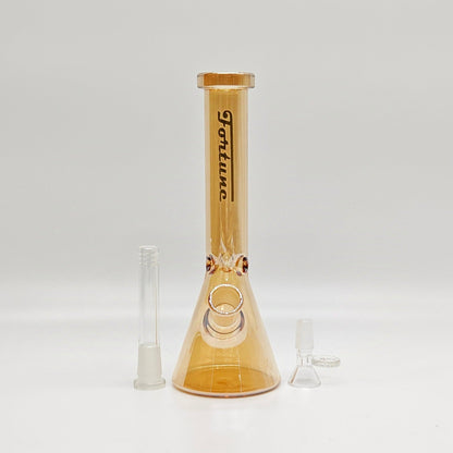 Fortune | 9" 4mm Electroplate Beaker Bong [093204E]_11