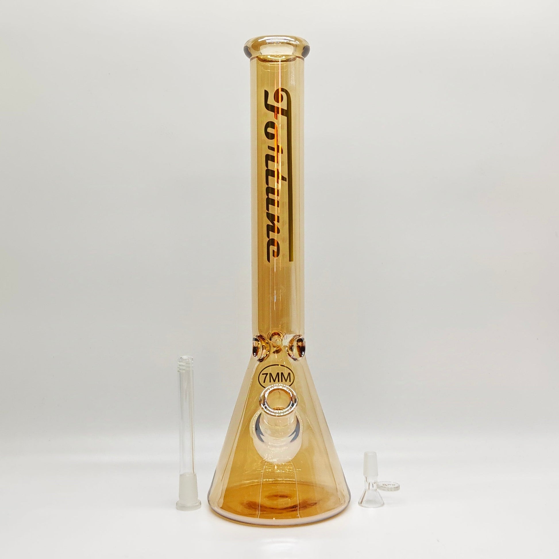 Fortune | 18" Electroplate Glass Beaker Bong [185007E]_7