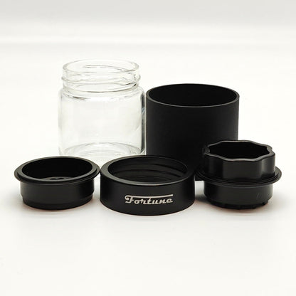 Fortune | 4 Parts Aluminum Grinder with Glass Jar_13