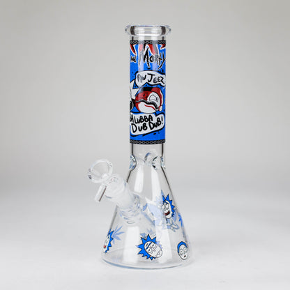 10" Comic Blast Glow in the dark Glass Bong [MG-160]_8