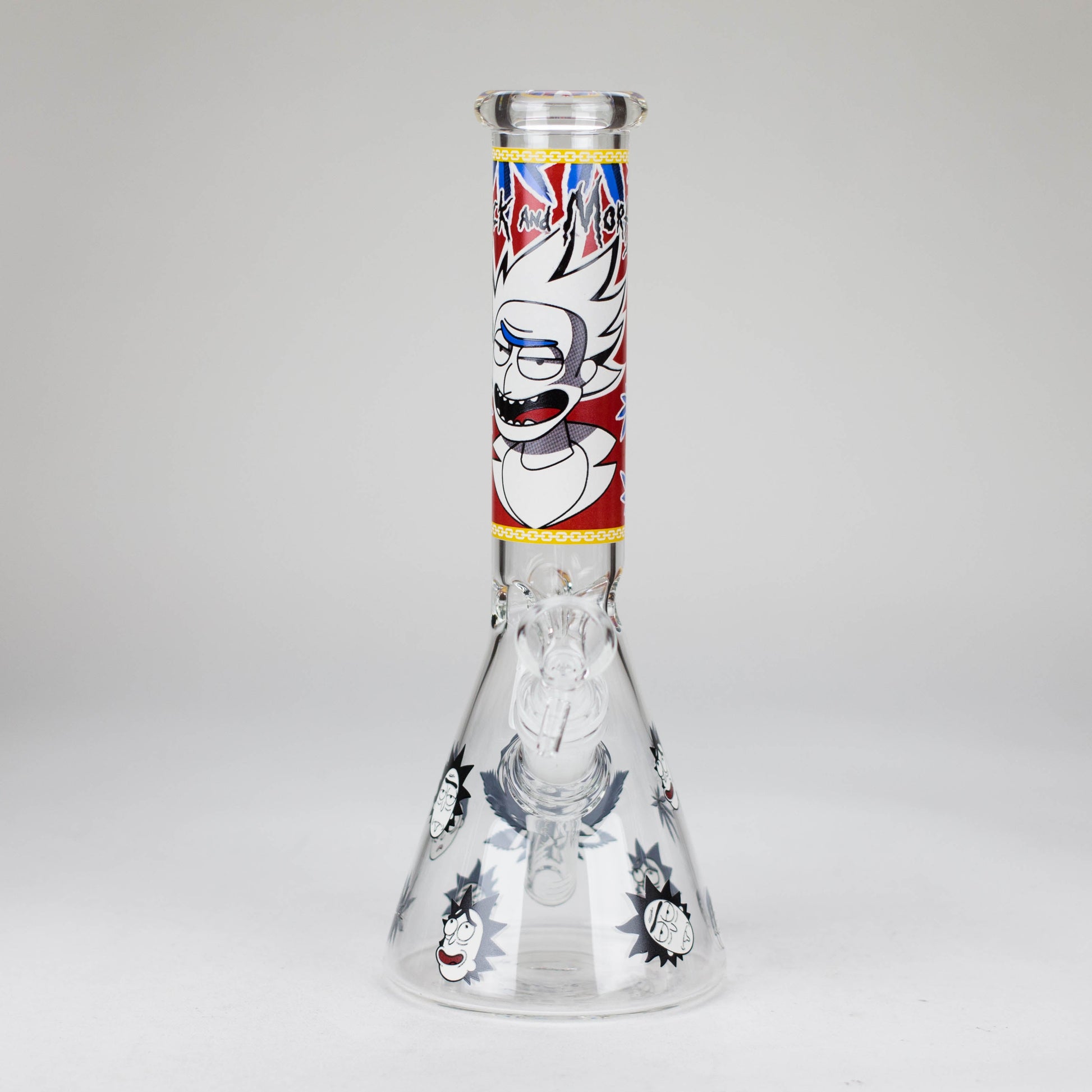 10" Comic Blast Glow in the dark Glass Bong [MG-160]_1