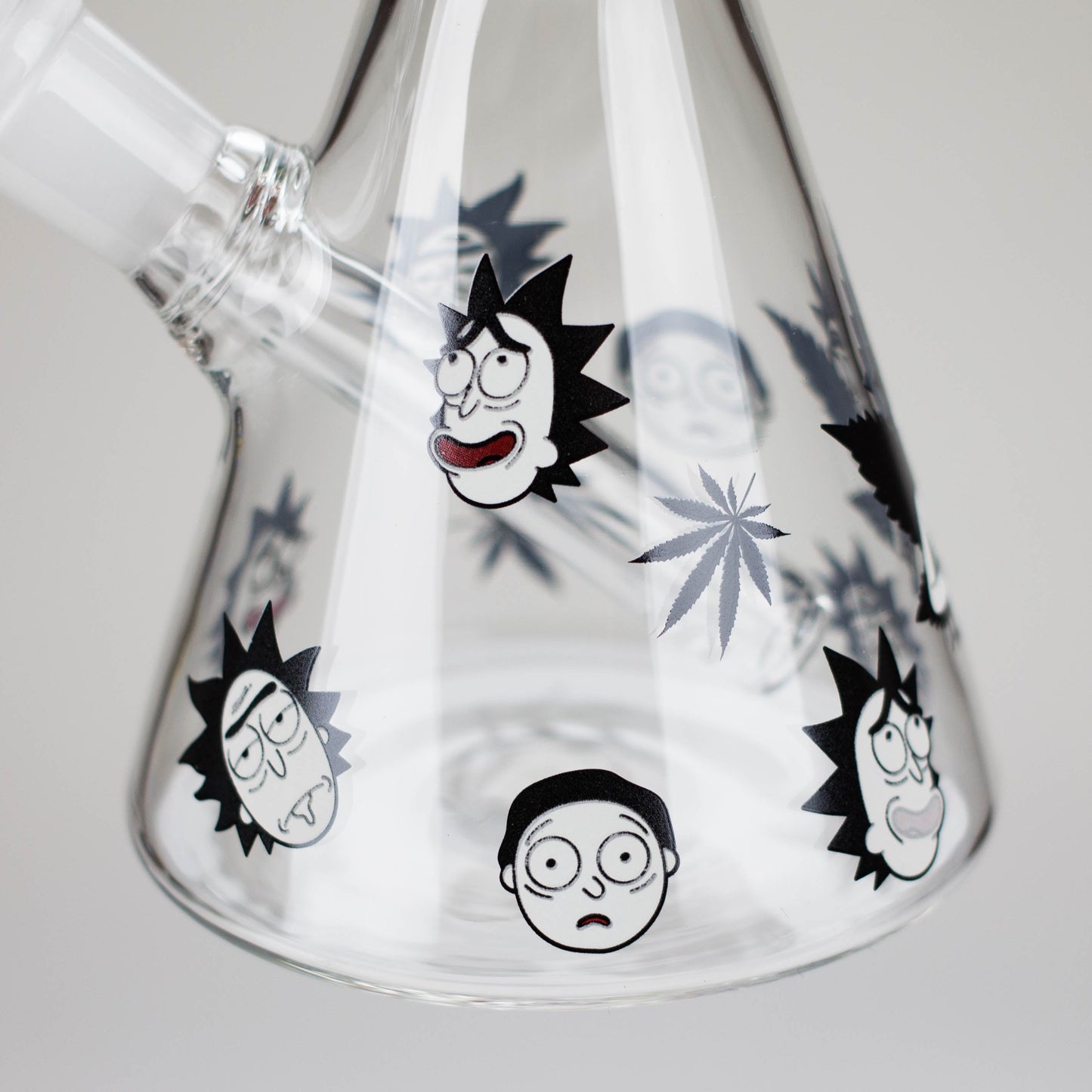 10" Comic Blast Glow in the dark Glass Bong [MG-160]_4