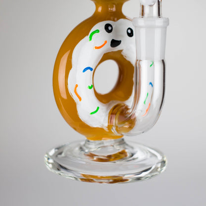 8.75" Double Donut Glass Bong [MK-BB04]_4