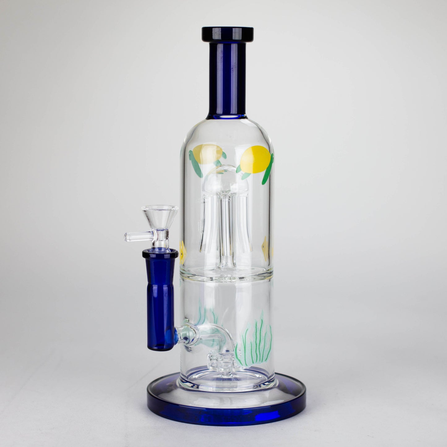 10.5" Tropical Ocean Glass Bong [MK-BB05]_0