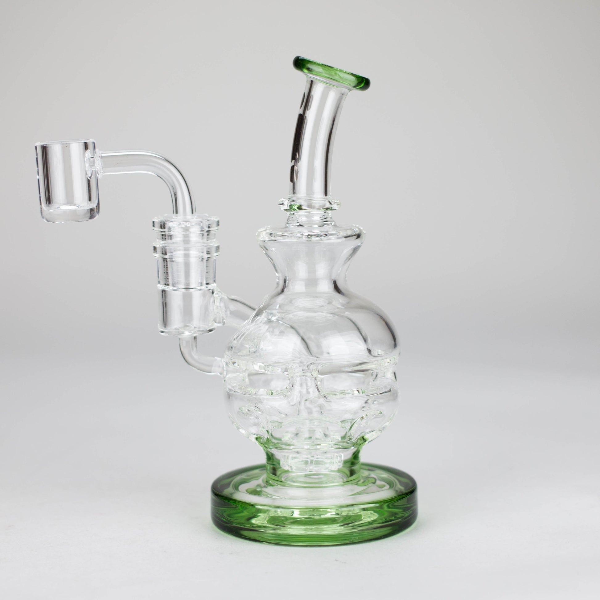 Infyniti | 6" Double glass recycle rig with shower head diffuser [GP1935]_14