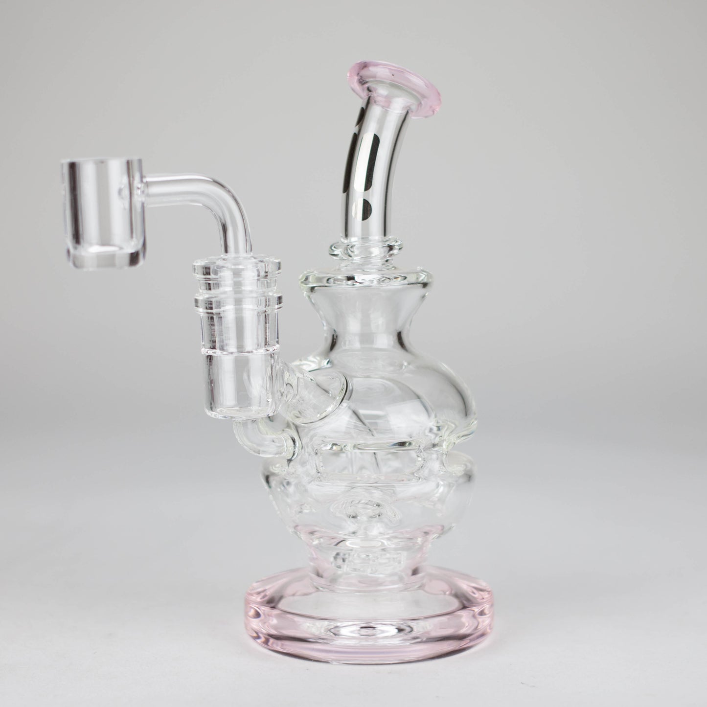 Infyniti | 6" Double glass recycle rig with shower head diffuser [GP1935]_10