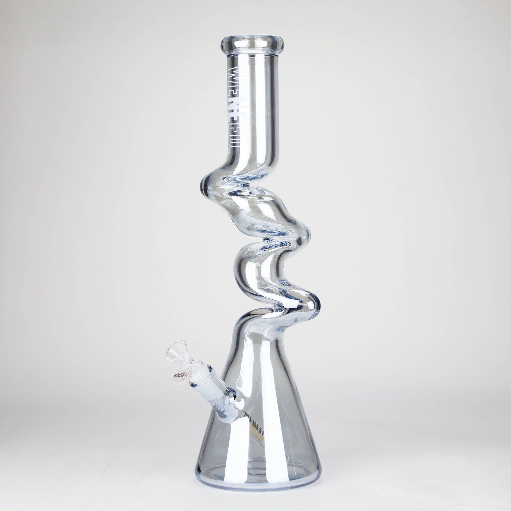 WENEED | 17.5" Iridescent Ripple Glass Bong_7