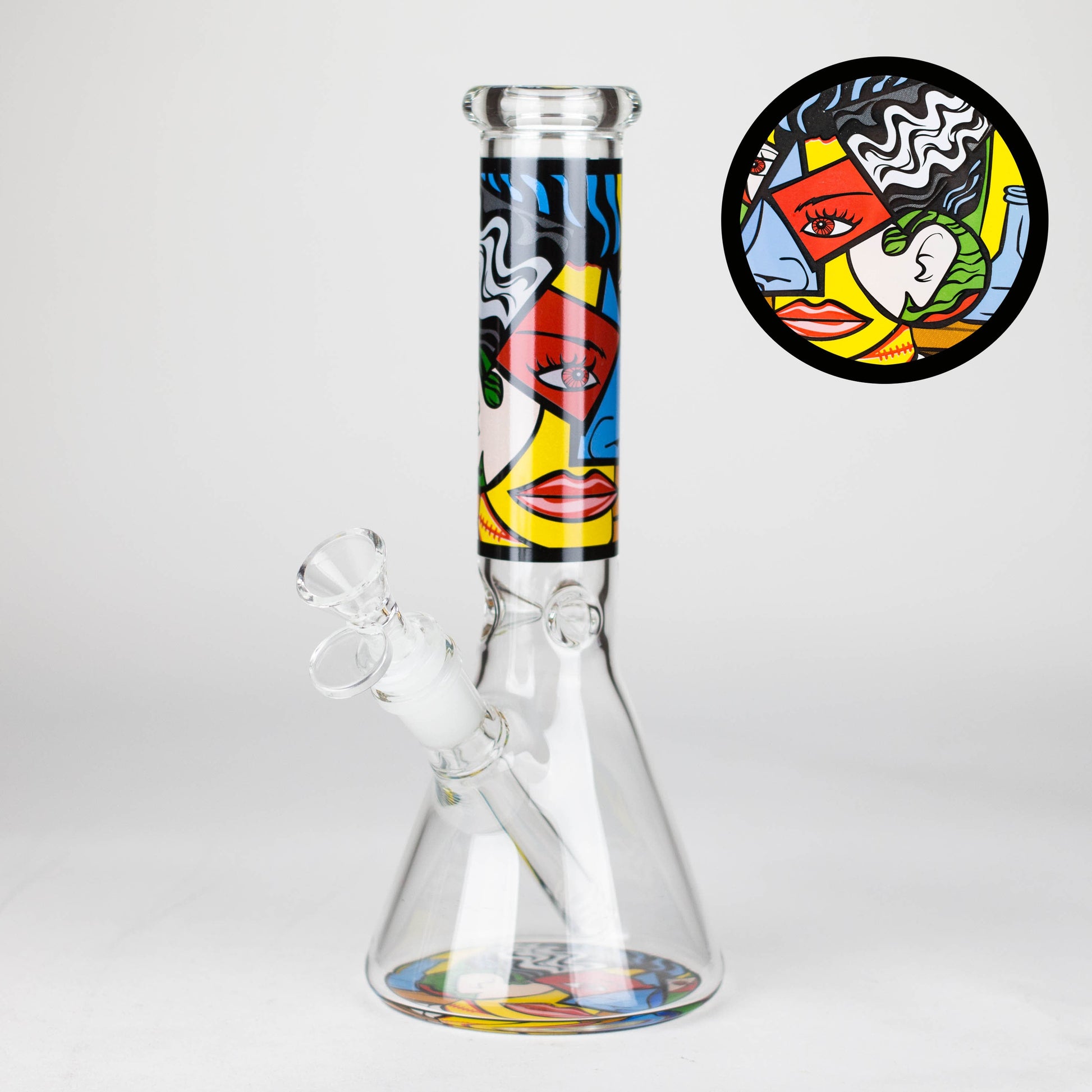 10" Mosaic Flow Glass Bong_5