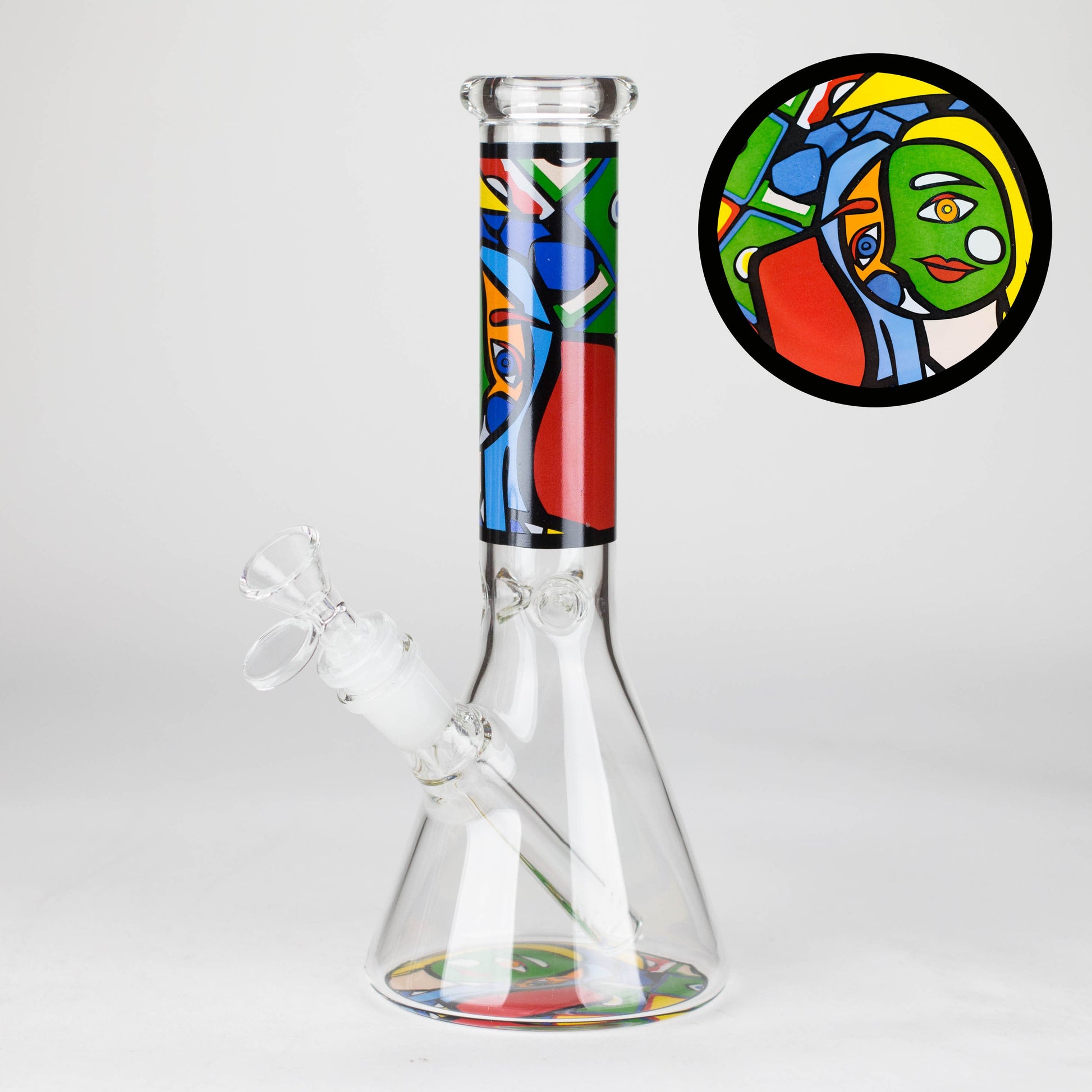 10" Mosaic Flow Glass Bong_6