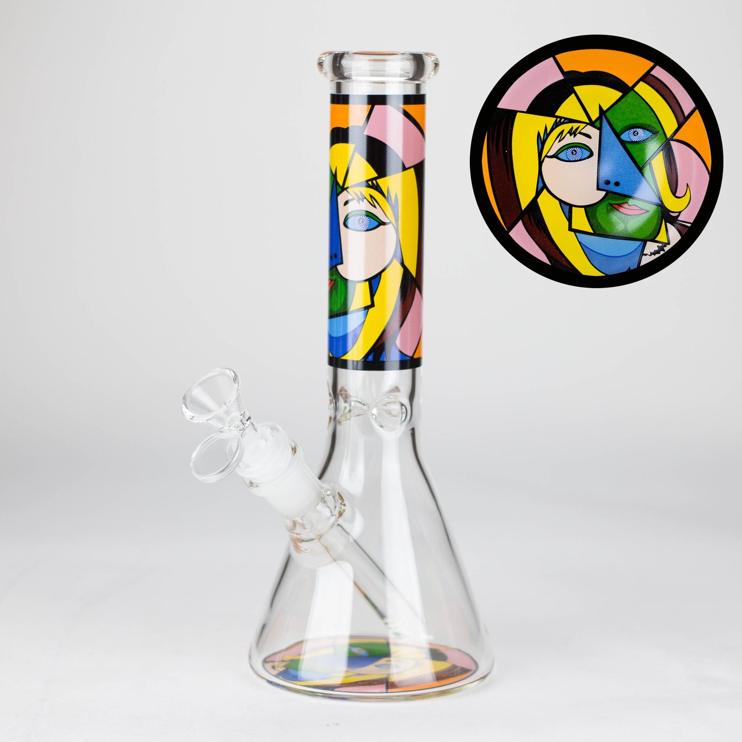 10" Mosaic Flow Glass Bong_7