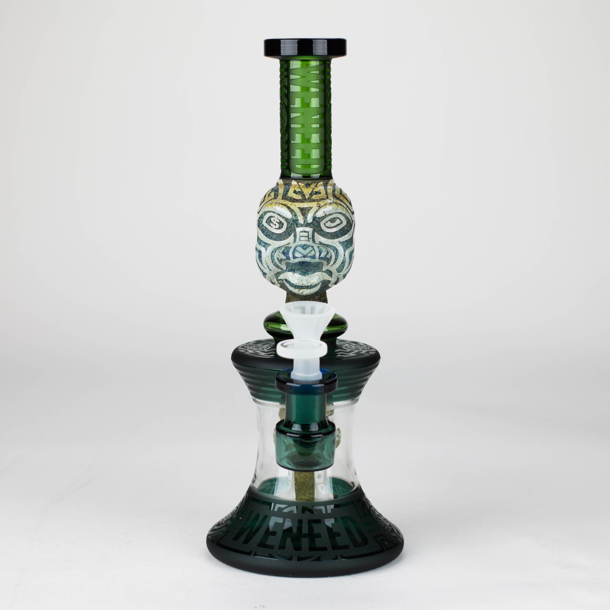 WENEED | 10" Jungle Totem Glass Bong_12