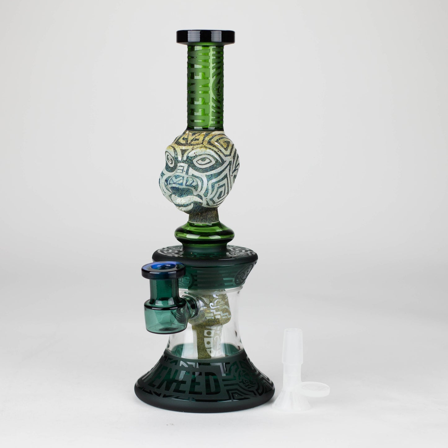 WENEED | 10" Jungle Totem Glass Bong_5