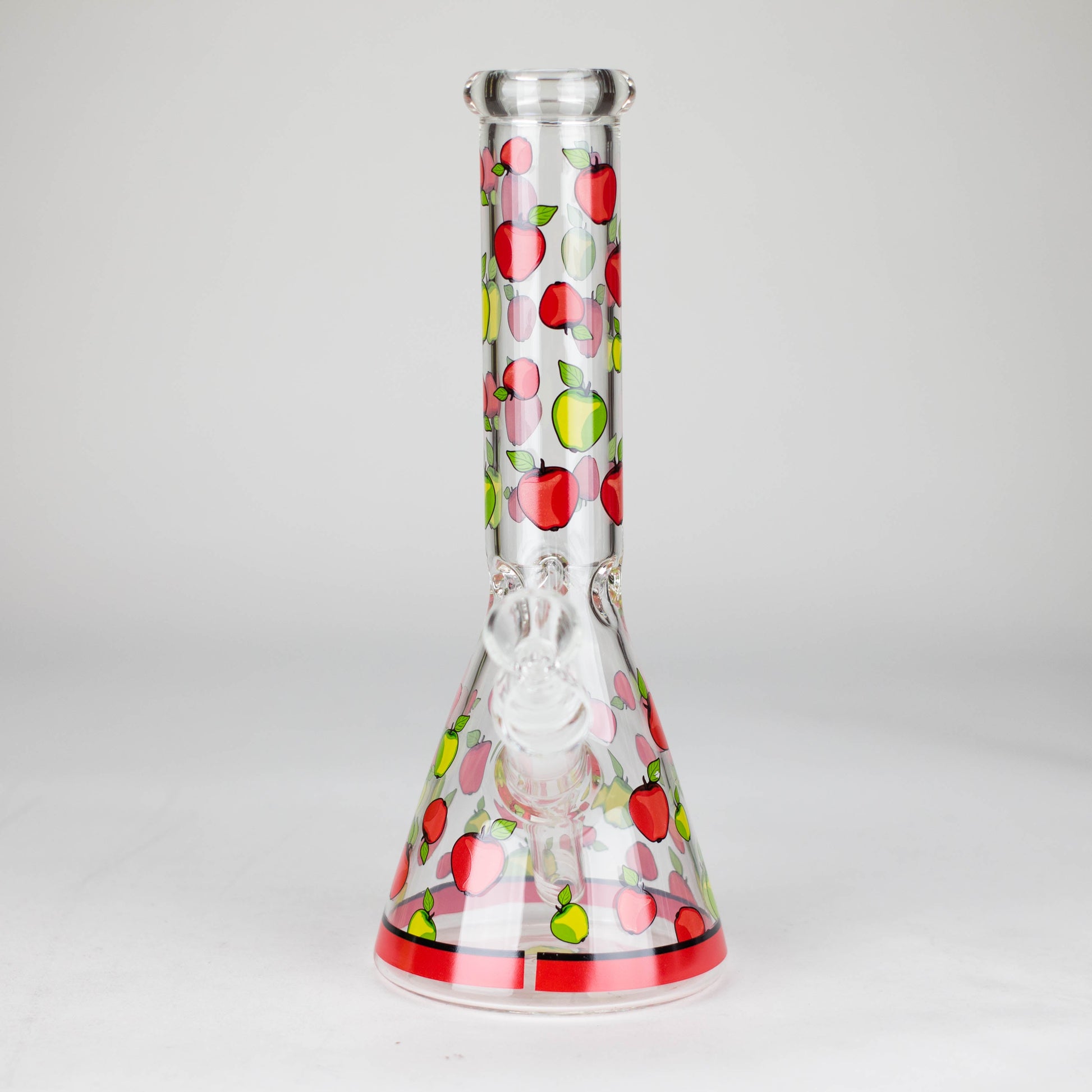 10" Glass Bong With Fruit Design_2