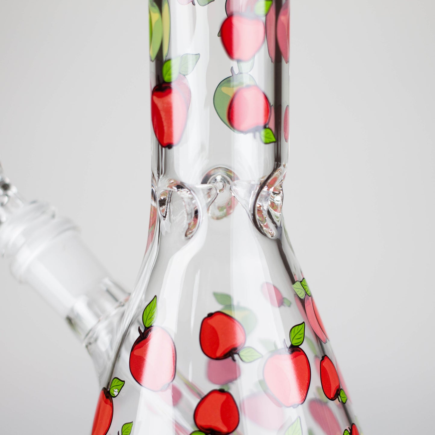 10" Glass Bong With Fruit Design_3