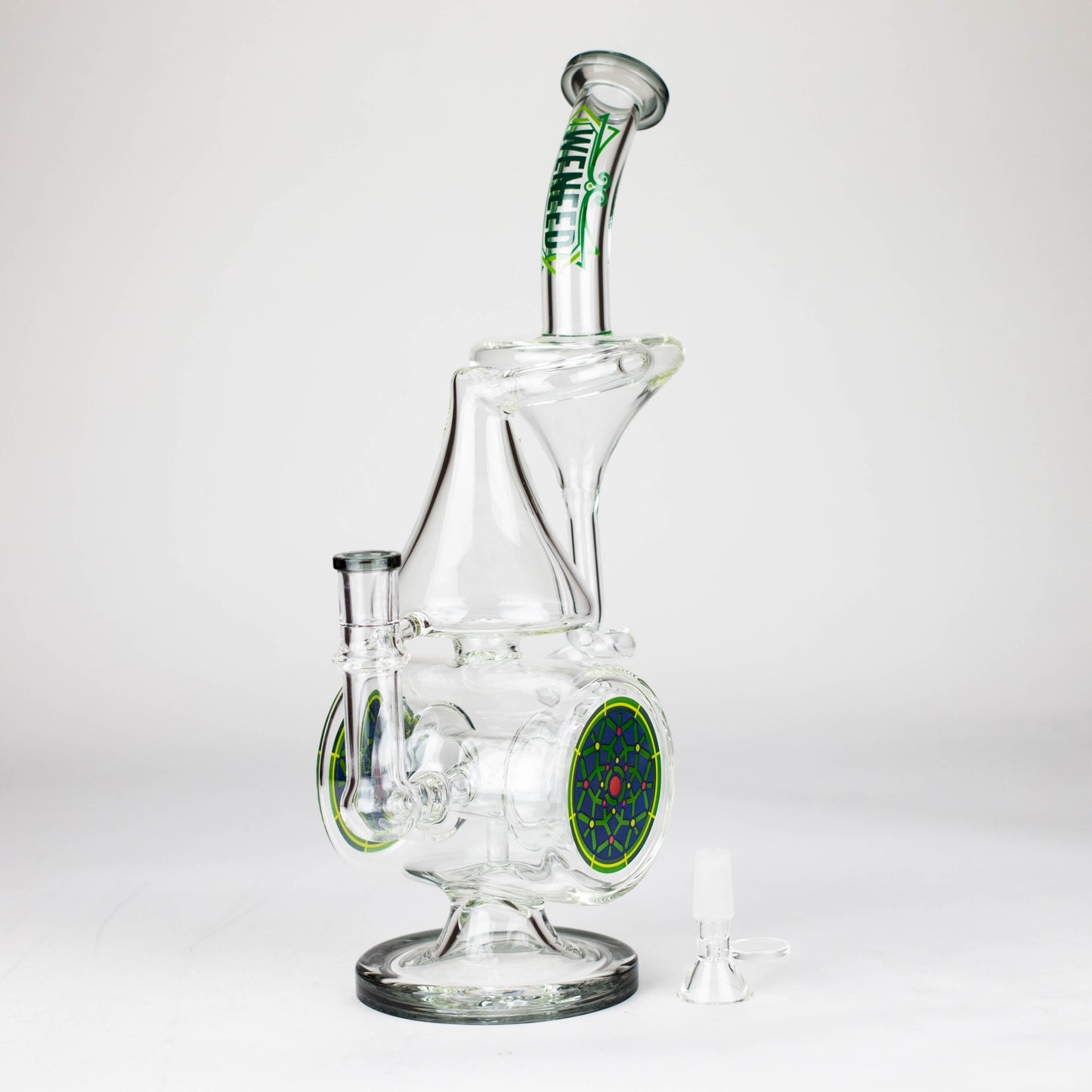 WENEED | 14.5" Orbit Cyclone Glass Bong_6