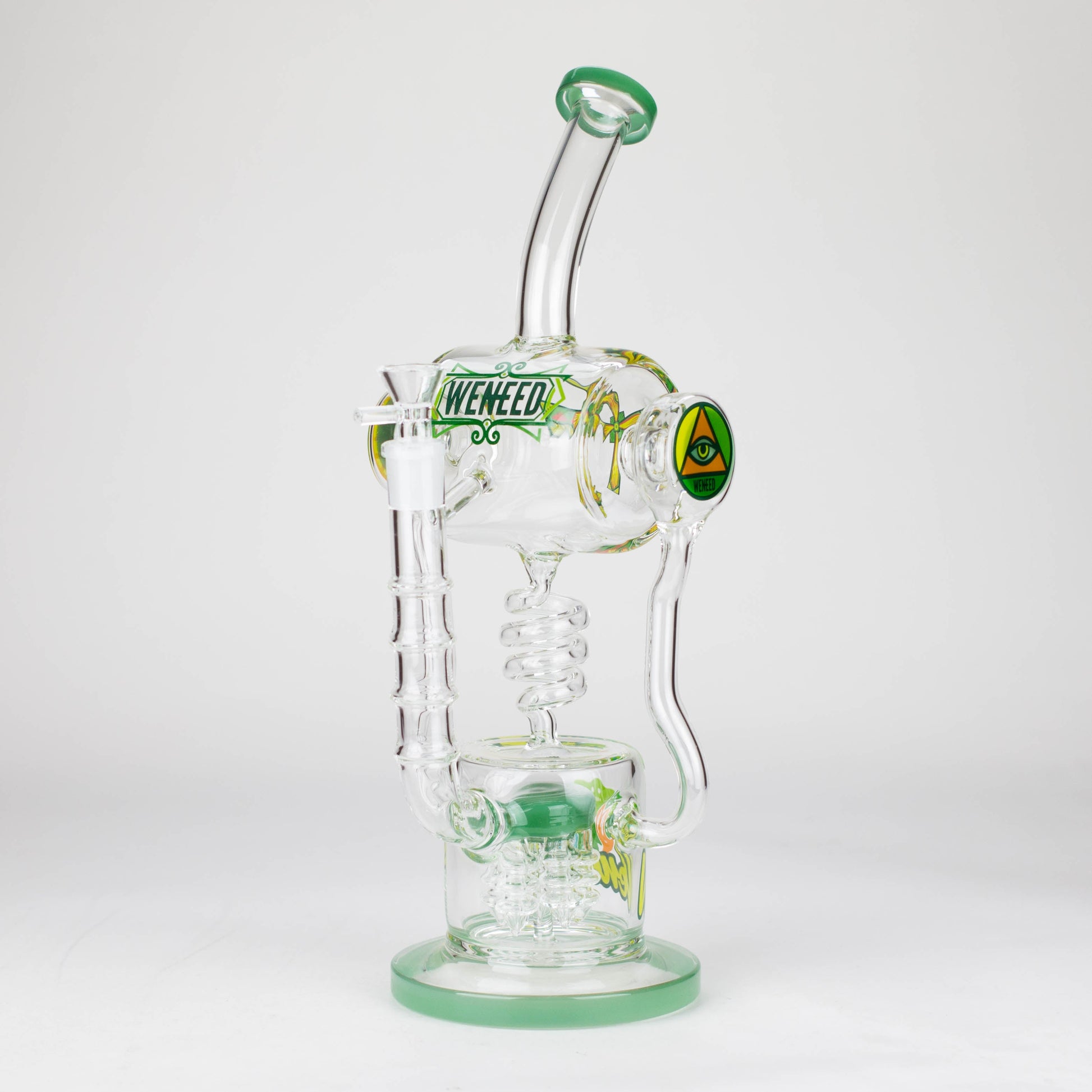 WENEED | 14" Pulse Helix Glass bong_7