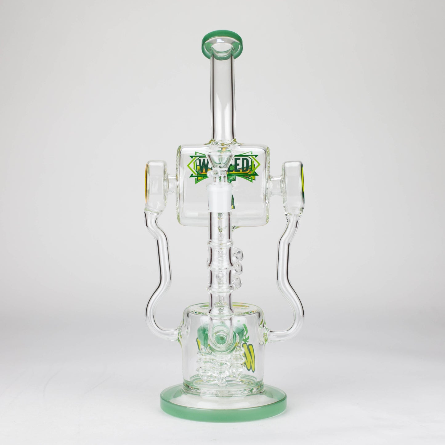 WENEED | 14" Pulse Helix Glass bong_11