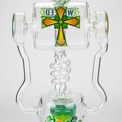 WENEED | 14" Pulse Helix Glass bong_2