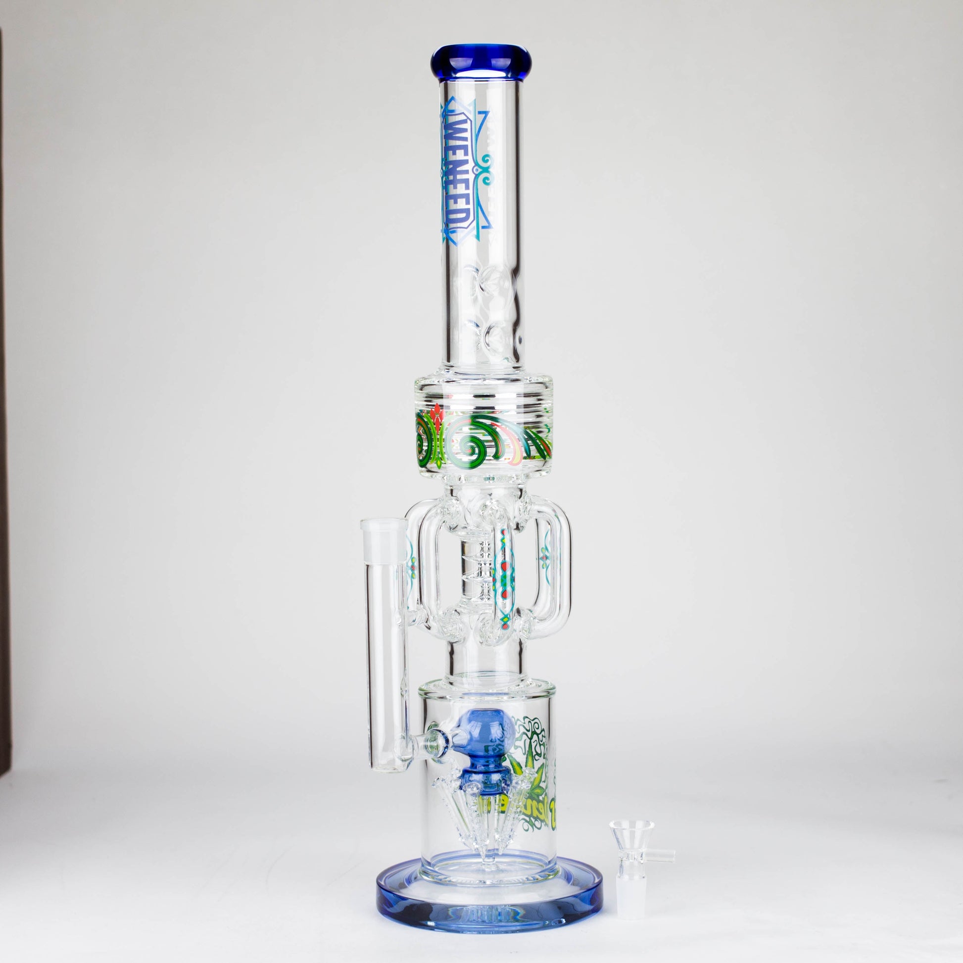 WENEED | 22" Gear Perc Glass bong_3