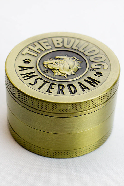 4 parts embossed Amsterdam Bulldog  grinder_5