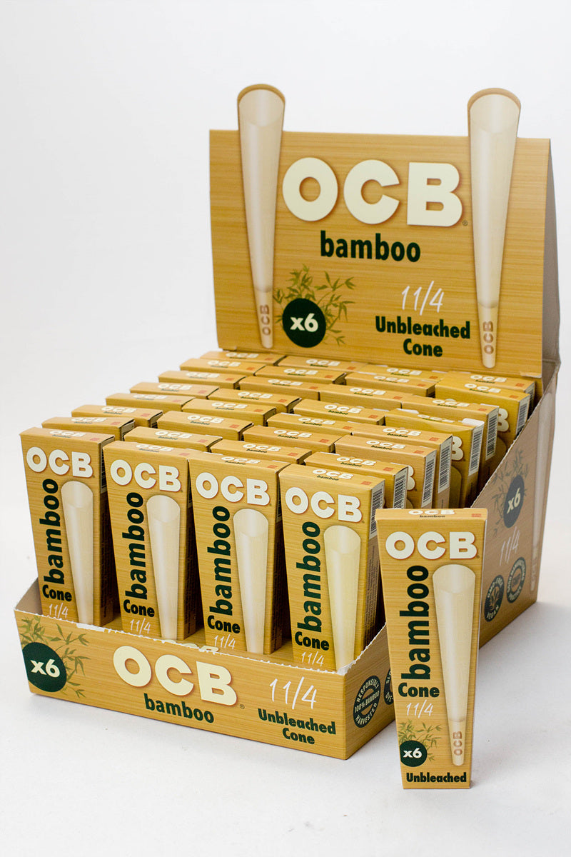 OCB Bamboo Cone 1 1/4 Box of 32_0