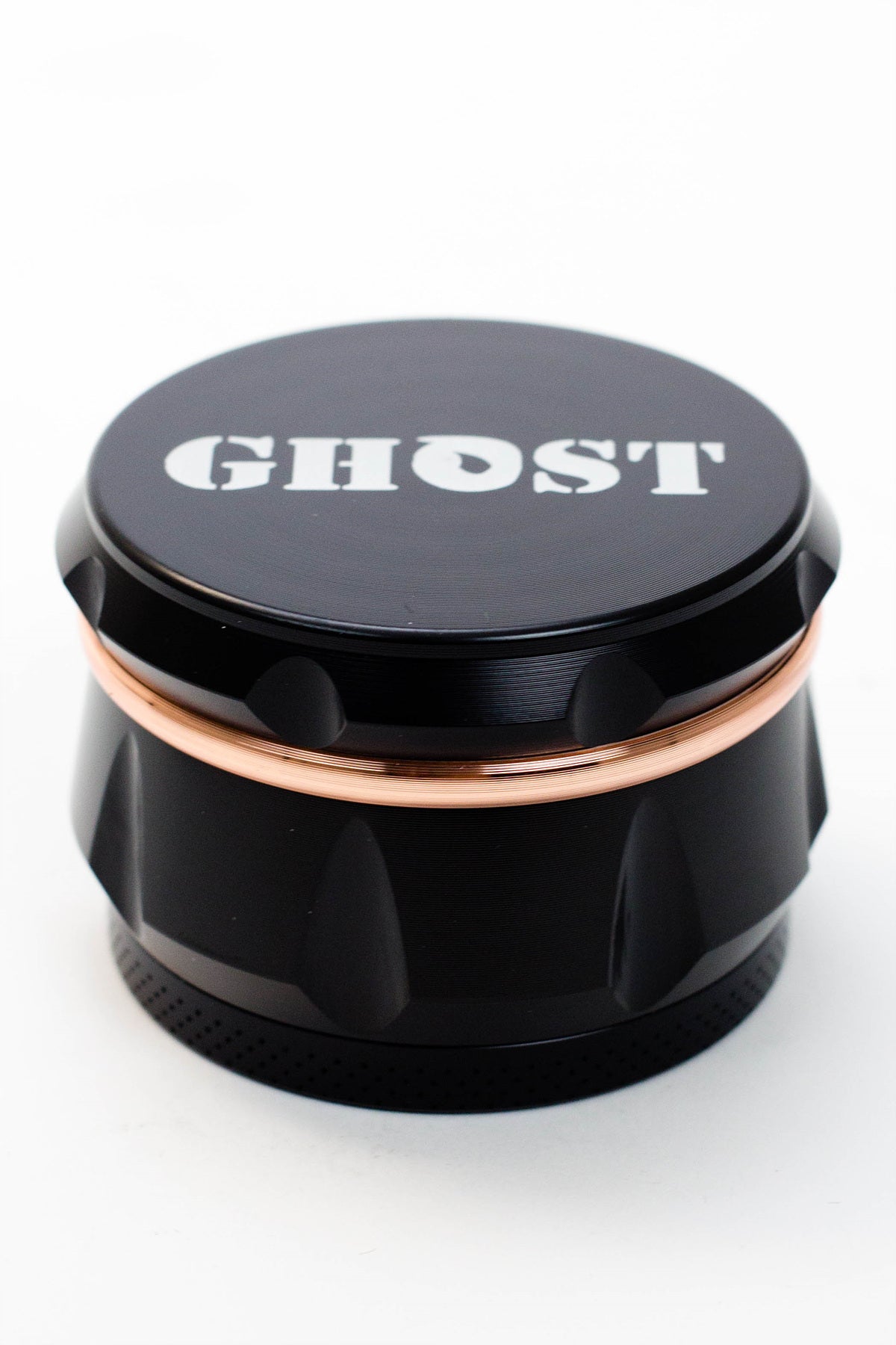 GHOST 4 parts black herb grinder_5