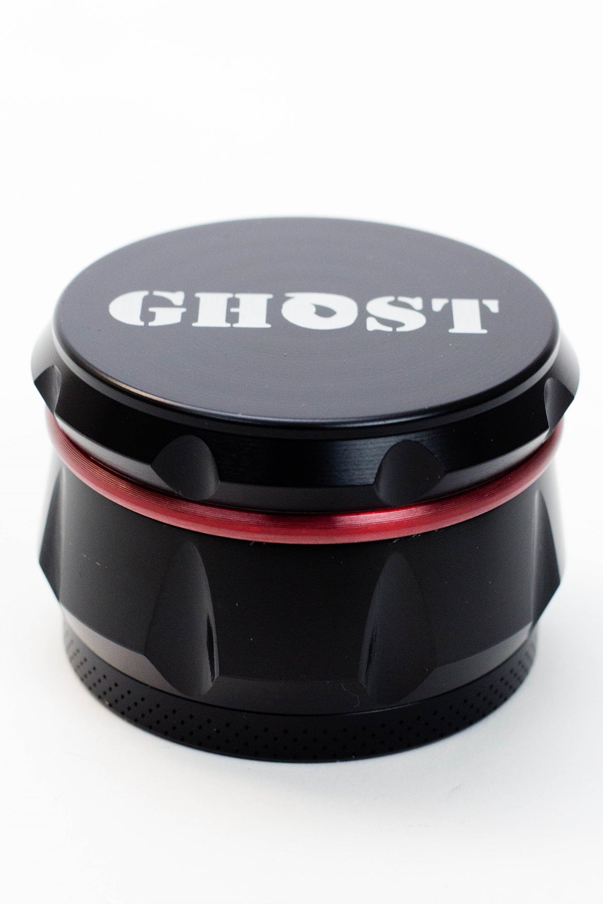 GHOST 4 parts black herb grinder_6