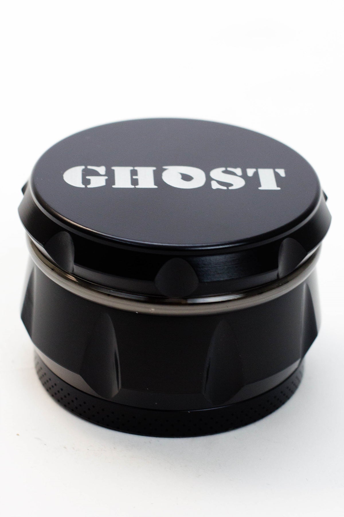 GHOST 4 parts black herb grinder_7