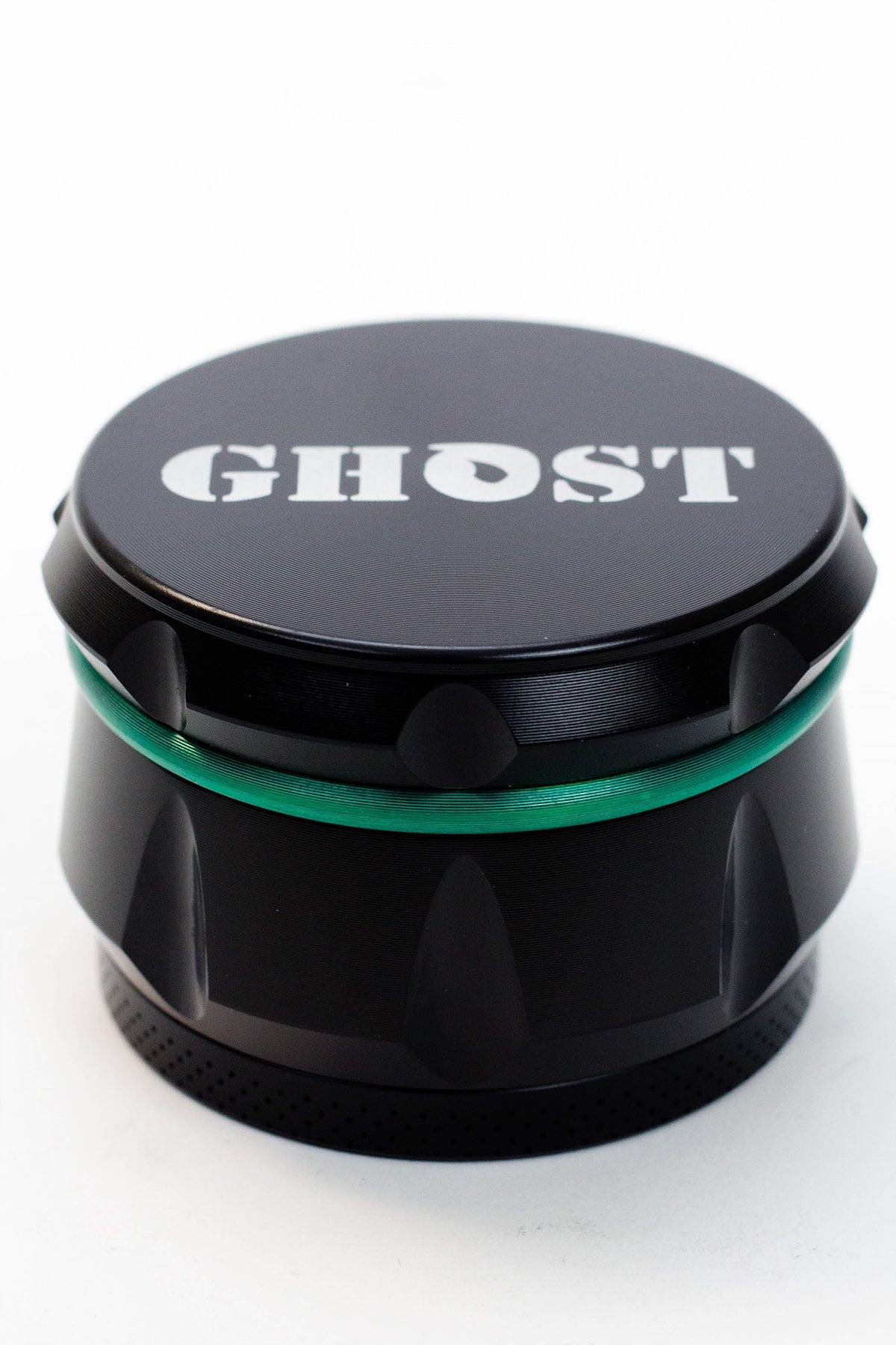 GHOST 4 parts black herb grinder_8