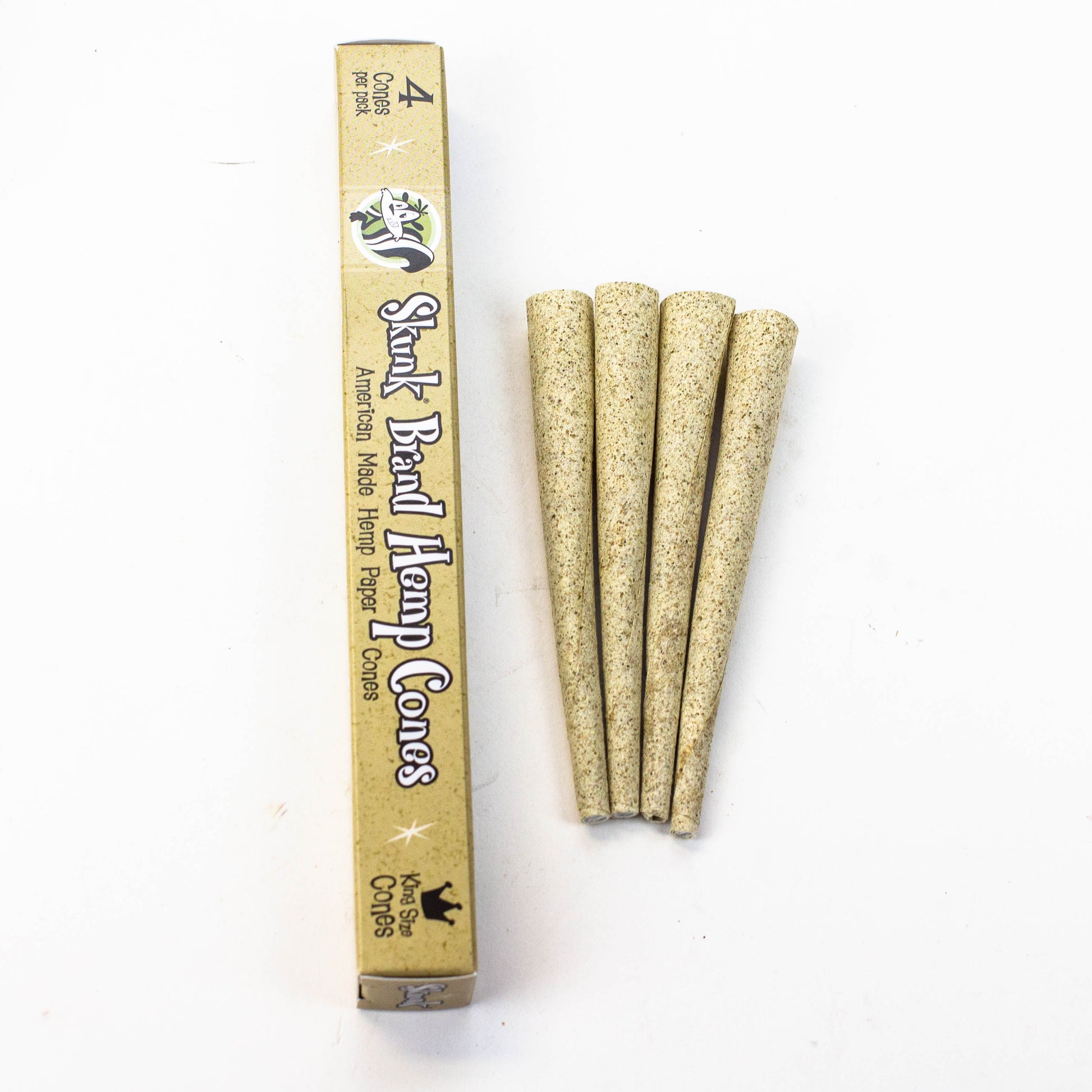 Skunk Brand King size hemp cone Box of 24_2