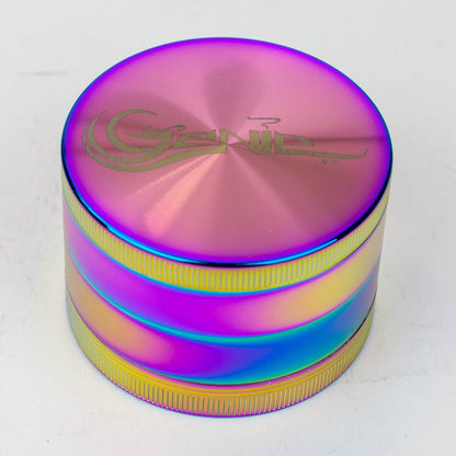 GENIE 4 parts 63 mm Leaf rainbow metal grinder Box of 6_4