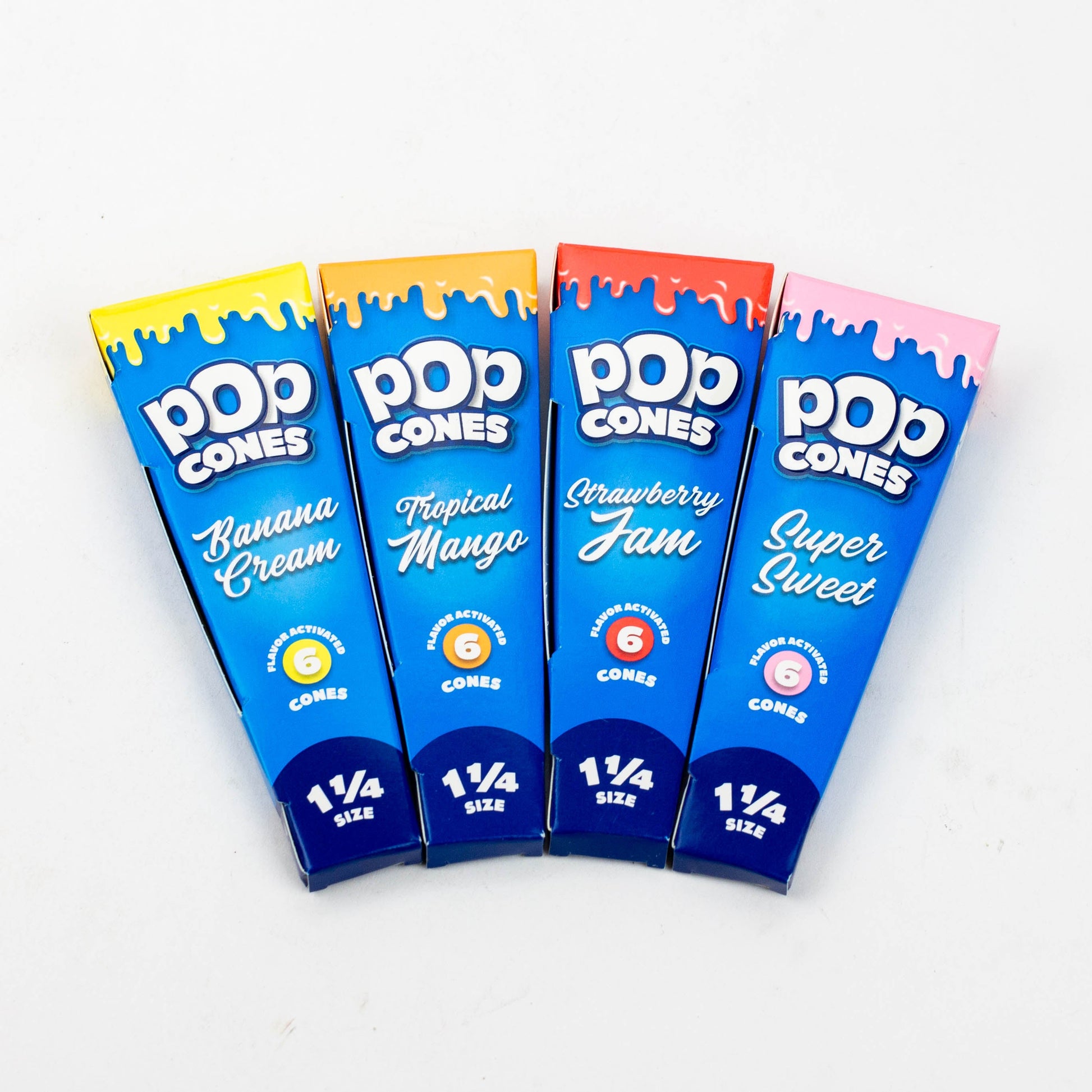 Pop Cones 1 1/4 Pre-rolled cones Box of 24_0