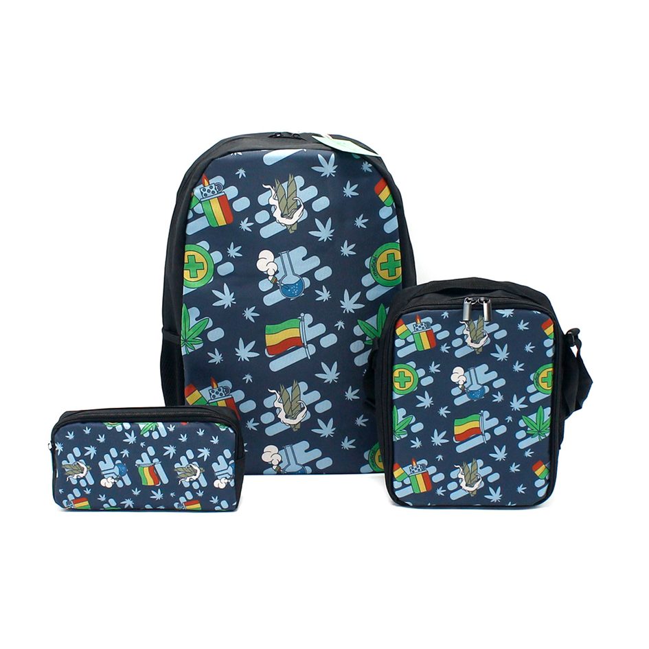 Mr Johnny Green | 3Pcs School Bag Set_4